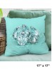 Double Sided Diamond Print Cushion & Filler